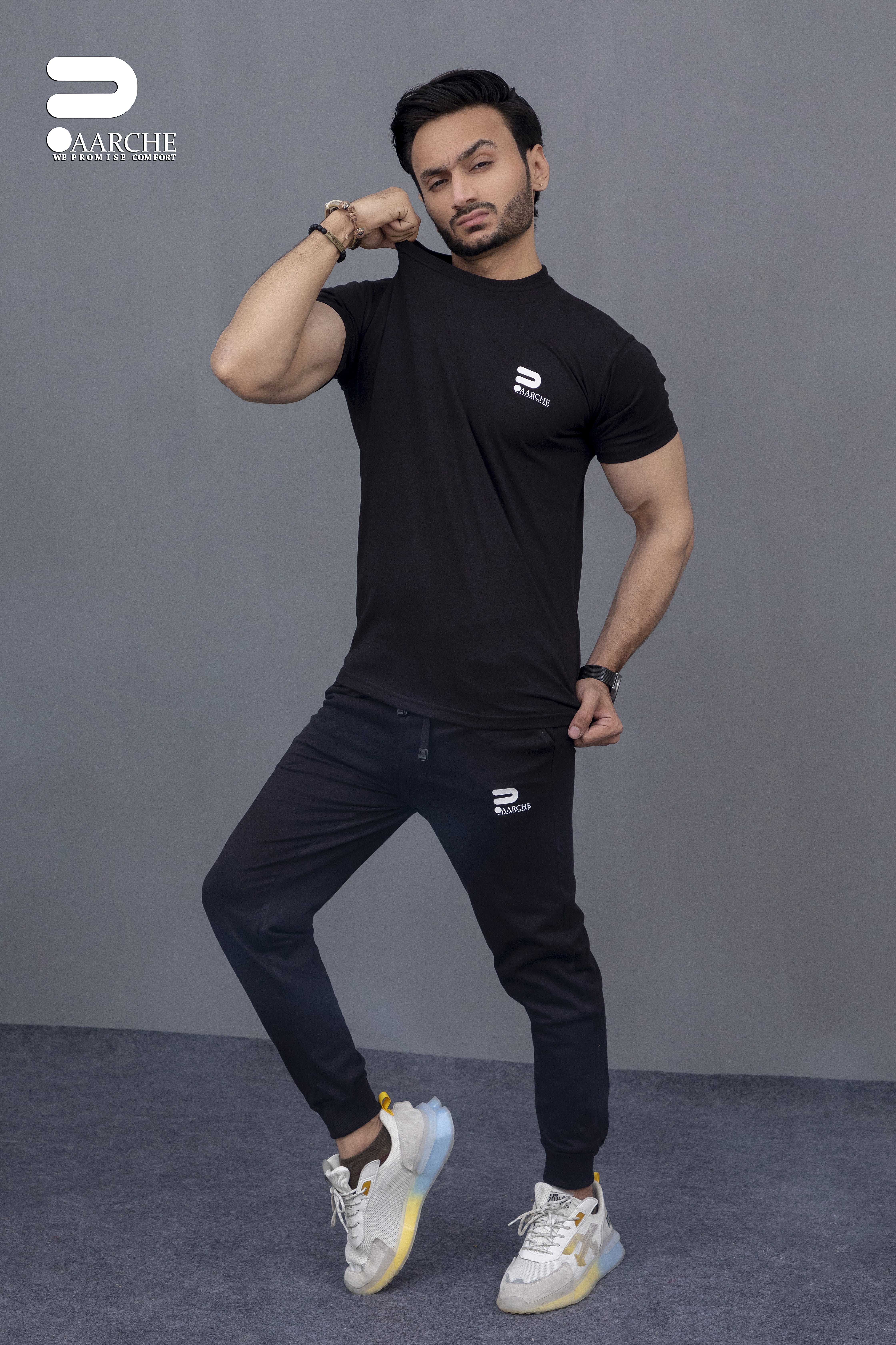 Black tracksuit full