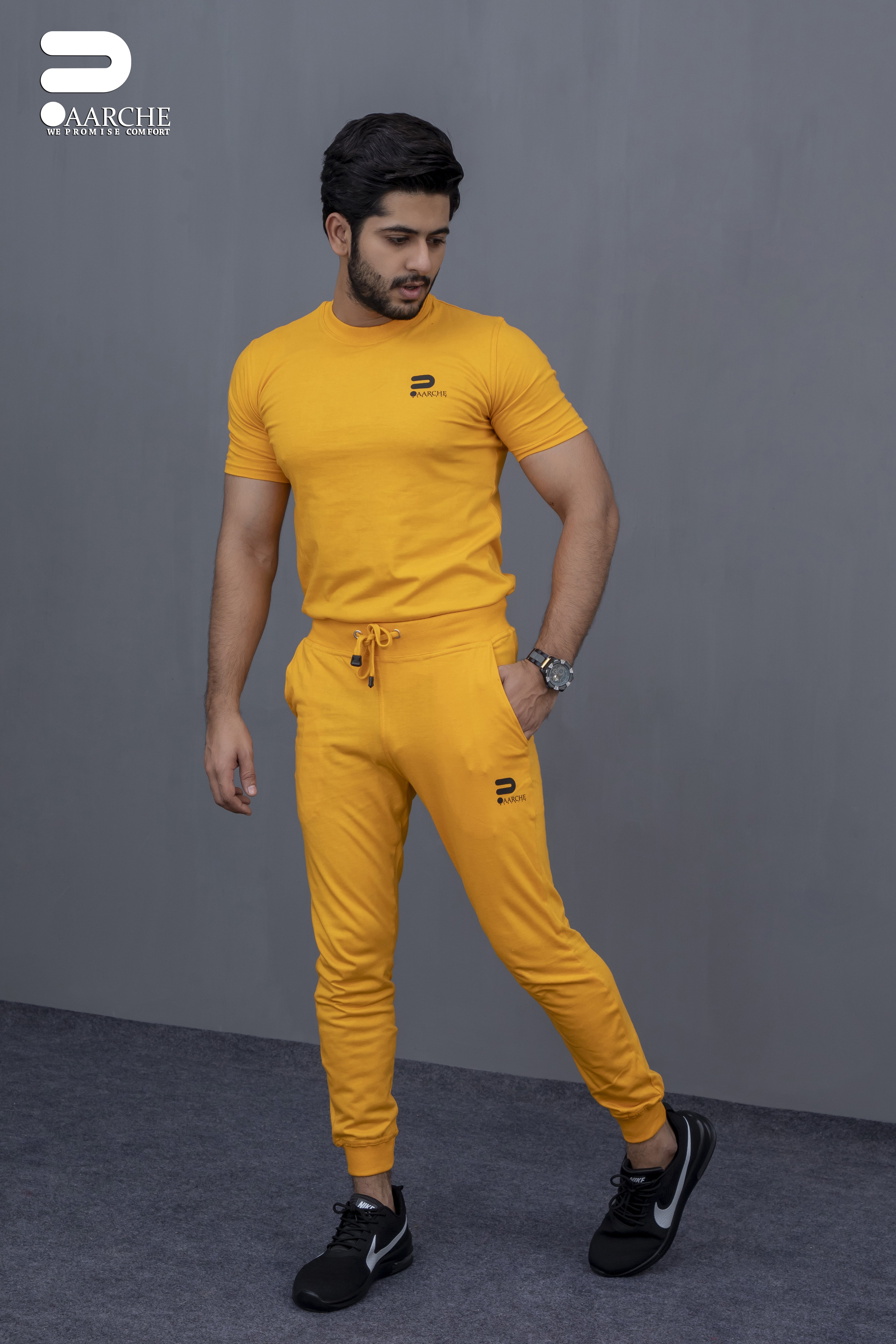 Yellow tracksuit